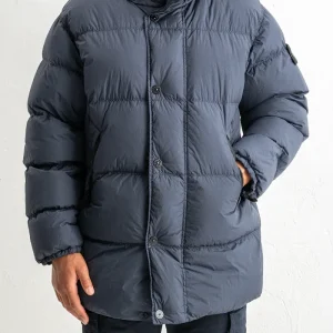 Crinkle Reps NY Recycled Nylon Down Parka 4100012 Navy Blue