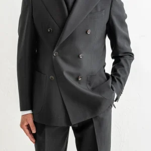 Double Breasted Tailor Blazer Black