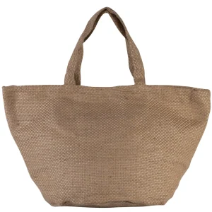 100 % naturlig naturfärgad juteväska