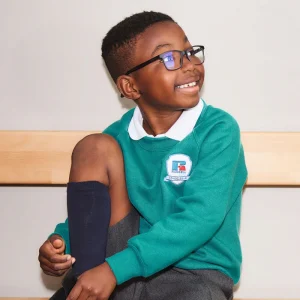 Barntröja med raglanärmar