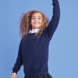 Akademin Raglansweatshirt för barn - Praktisk och hållbar skoltopp