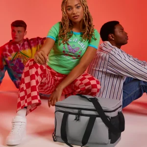 Återvunnen stor kylväska med axel