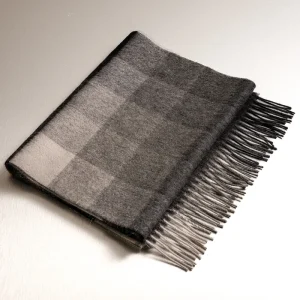 Classic Wool Scarf Black