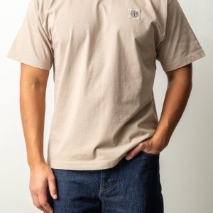 Combed Organic Cotton Jersey T-Shirt 2100030 Desert Sand