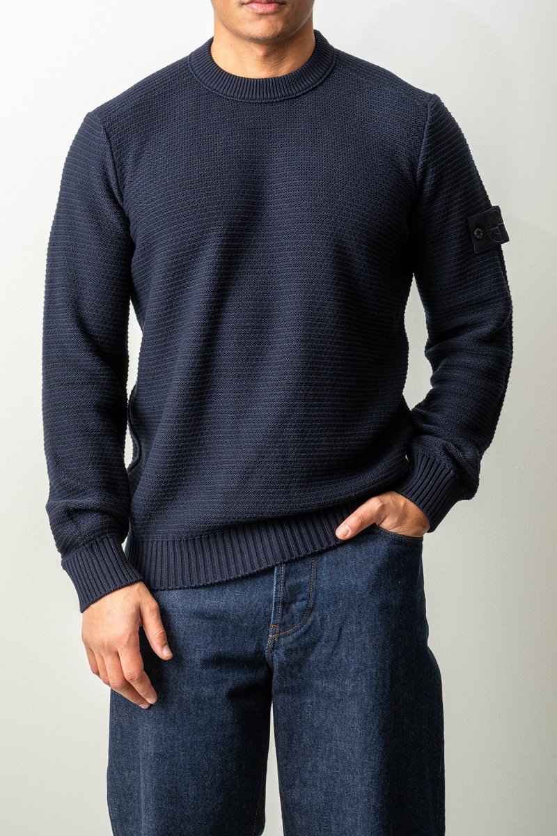 Cotton Cashmere Ghost Sweater 5100032 Navy Blue - Bild 2
