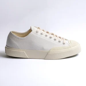 Works Cotton Canvas Sneaker White