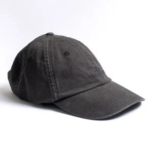 Brushed Cotton Gabardine Baseball Cap 9100002 Black