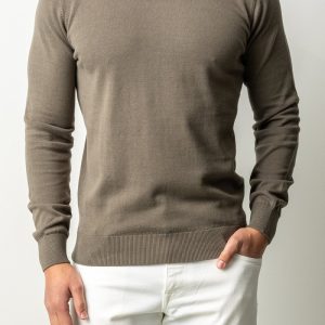 Washed Crewneck Sweater Green