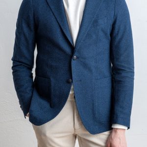 Dakar Jersey Herringbone Blue