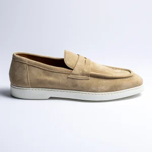 Mocassino Paraboot Washed Sabbia