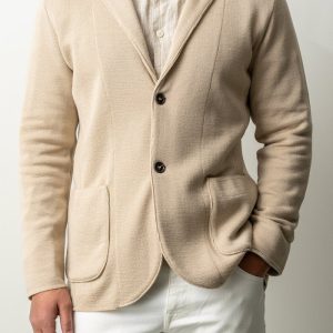 Dwayne Knitted Jacket Beige