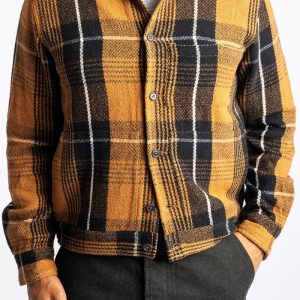 Earth Check Uniform Jacket Brown