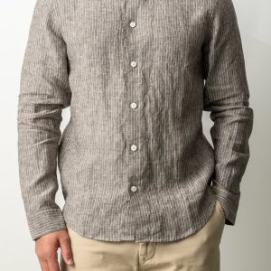 Enzo Shirt 5728 Clay Stripe