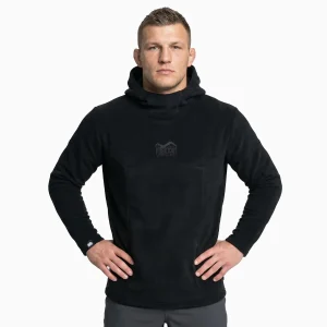Fleece Hoodie Sonic - Schwarz