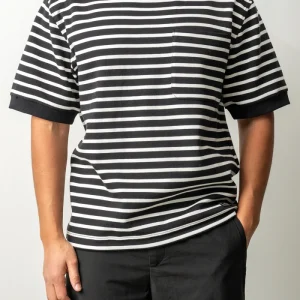 Hornsea Striped T-Shirt Black Stripes