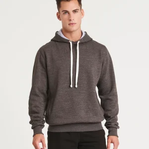 Grovmaskig huvtröja