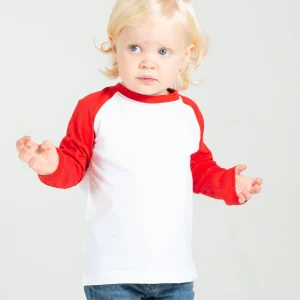 Långärmad baseboll-T