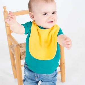 Haklapp med enfärgat och kontrasterande mönster