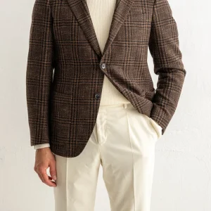 Blazer Three Button Brown