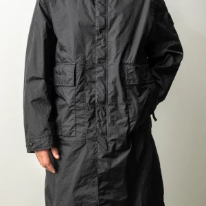 Membrana 3L TC Garment Dyed Long Parka 7100001 Black