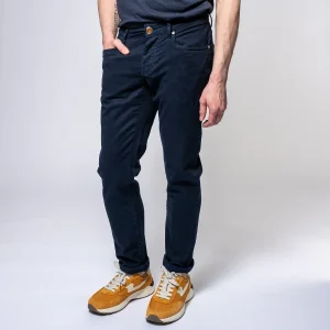Five Pocket Clyo Stretch Dark Blue