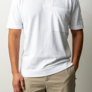 Oversized Creped Cotton T-shirt White