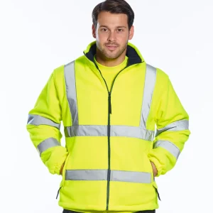 Hi-Vis nätfodrad fleece (F300)