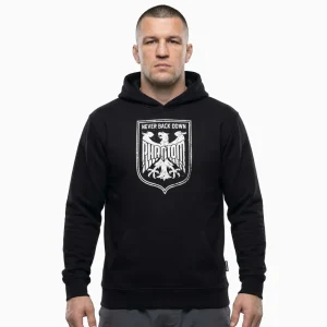 Hoodie Germany - Schwarz/Weiß