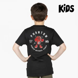 Kinder T-Shirt Punchy - Schwarz
