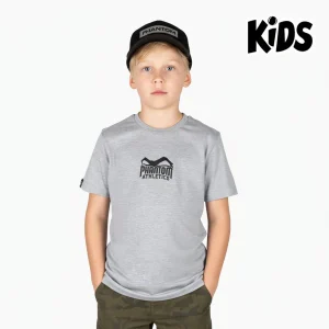 Kinder T-Shirt Team - Grau