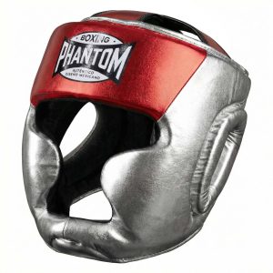 Kopfschutz MEXICO Full Face - Silber/Red