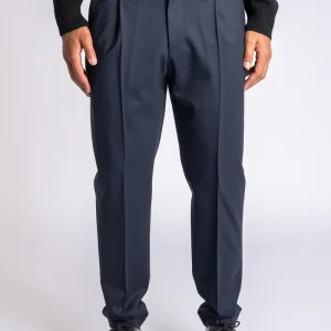 Rebel Wool Stretch Trouser Navy