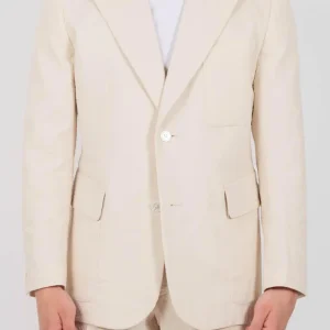 SEERSUCKER JACKET CREAM