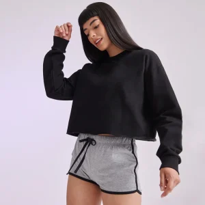 Cropped Slounge Sweat för kvinnor