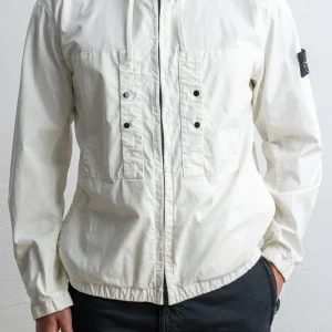 Short Cotton Parka IVORY