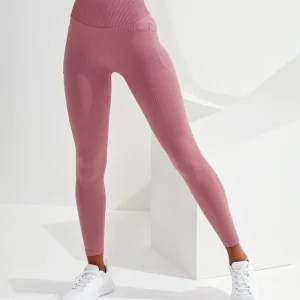 Dam Tridri Ribbed Seamless 3D Figursydd Multi-Sport Leggings