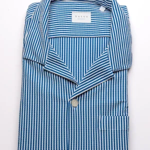 Tecnico Seersucker Shirt BLUE STRIPE