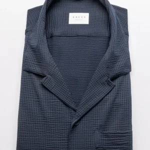 Tecnico Seersucker Shirt Black