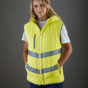 Hi-Vis Kensington väst med huva (Hv007)