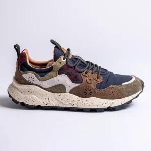 Yamano 3 Man Sneaker Brown/Navy